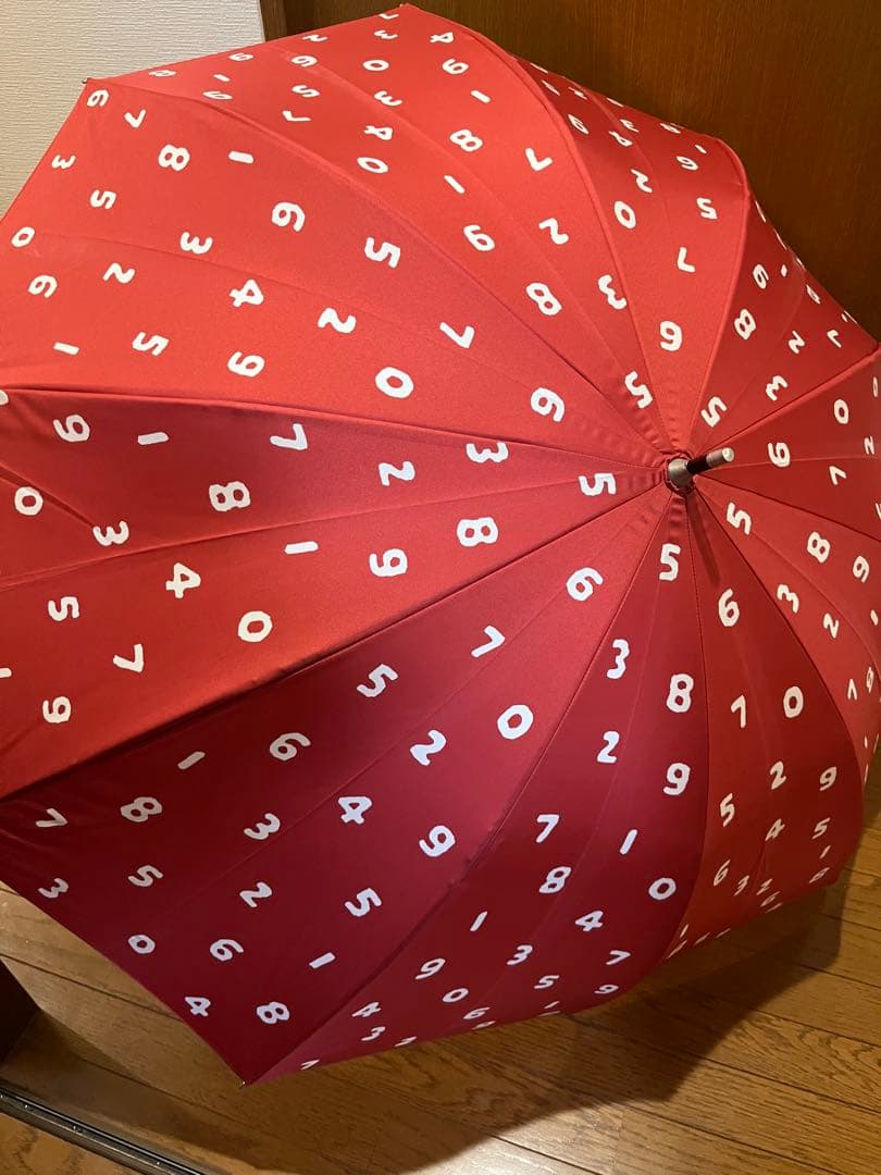 sousouレア！ 新品タグ付き　長傘　SO-SU-U数字柄