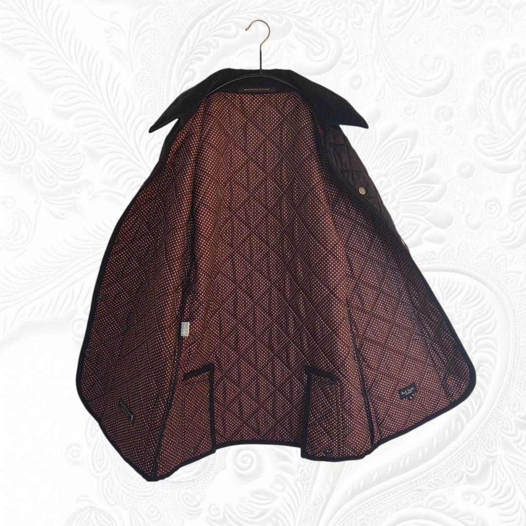 【美品】PaulSmith ×Macintoshキルティングジャケット英国ドット