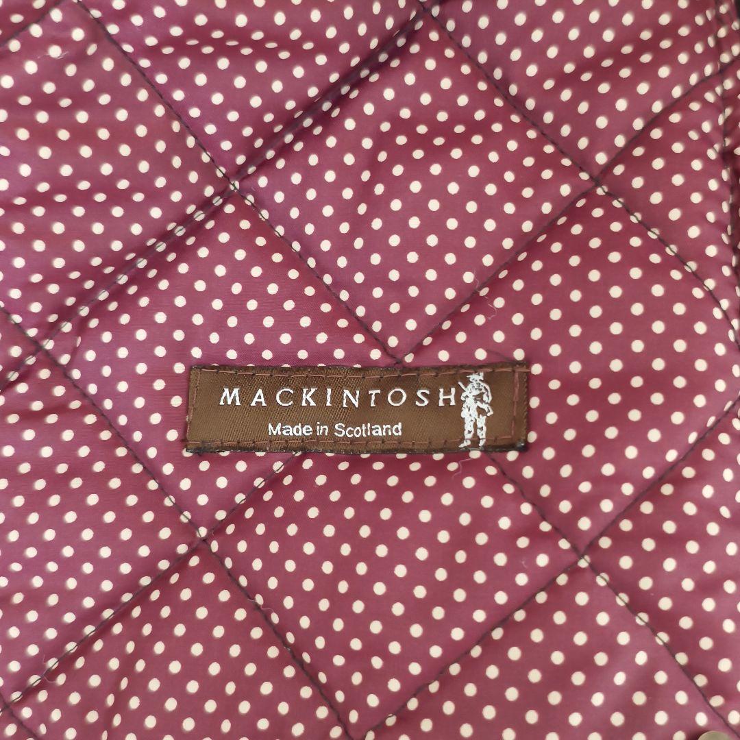 【美品】PaulSmith ×Macintoshキルティングジャケット英国ドット