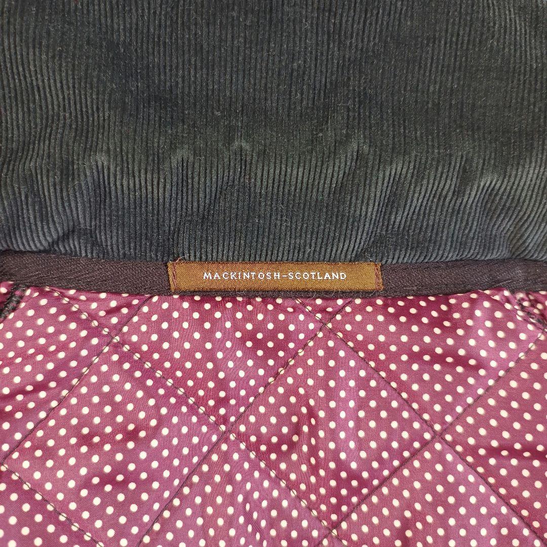 【美品】PaulSmith ×Macintoshキルティングジャケット英国ドット
