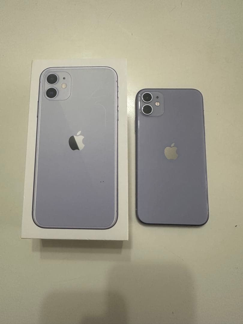 Apple iPhone 11 ラベンダー 本体 箱付き