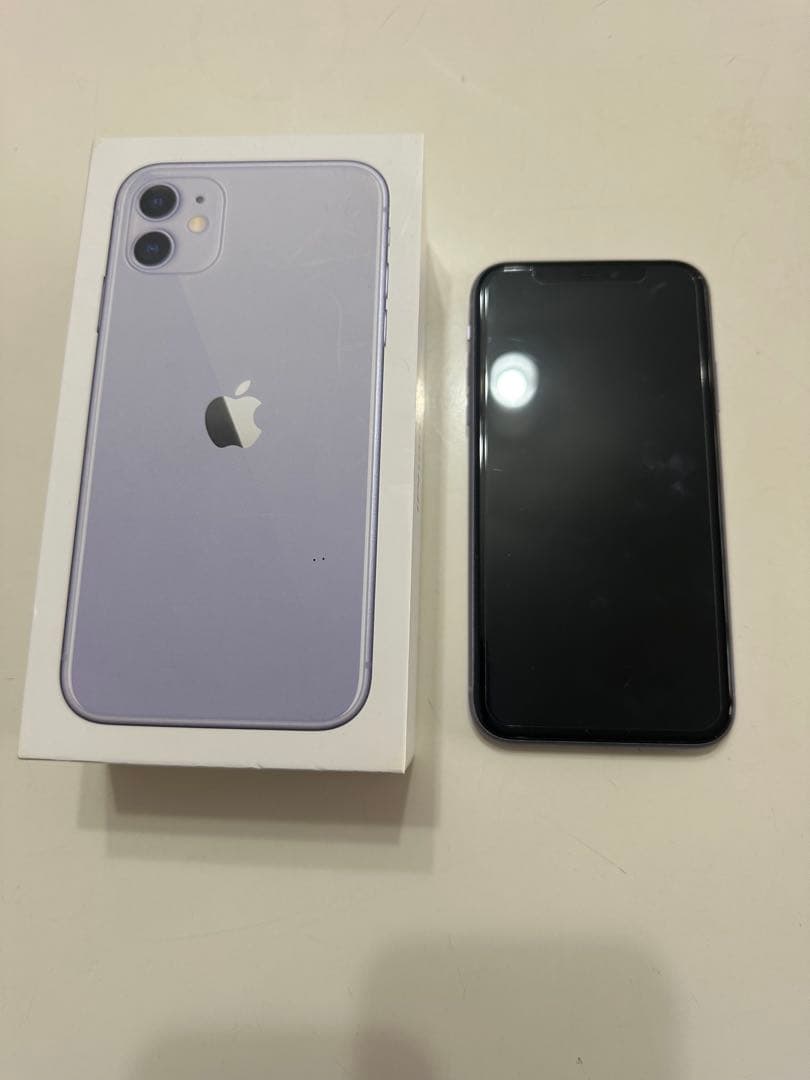 Apple iPhone 11 ラベンダー 本体 箱付き
