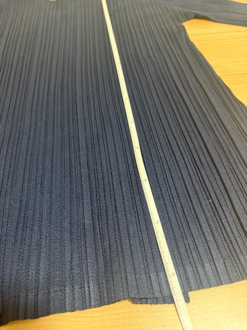 プリーツプリーズ　チュニック　ネイビー（紺）