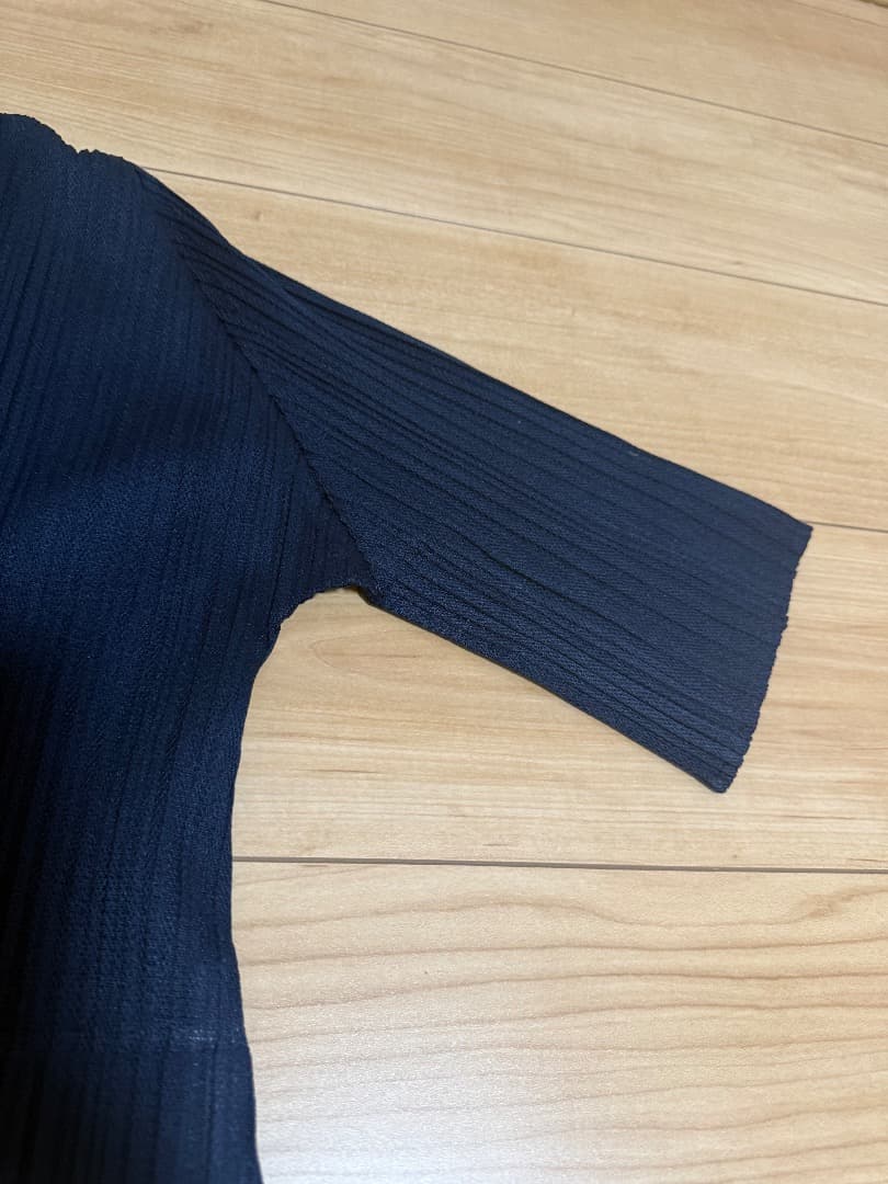 プリーツプリーズ　チュニック　ネイビー（紺）