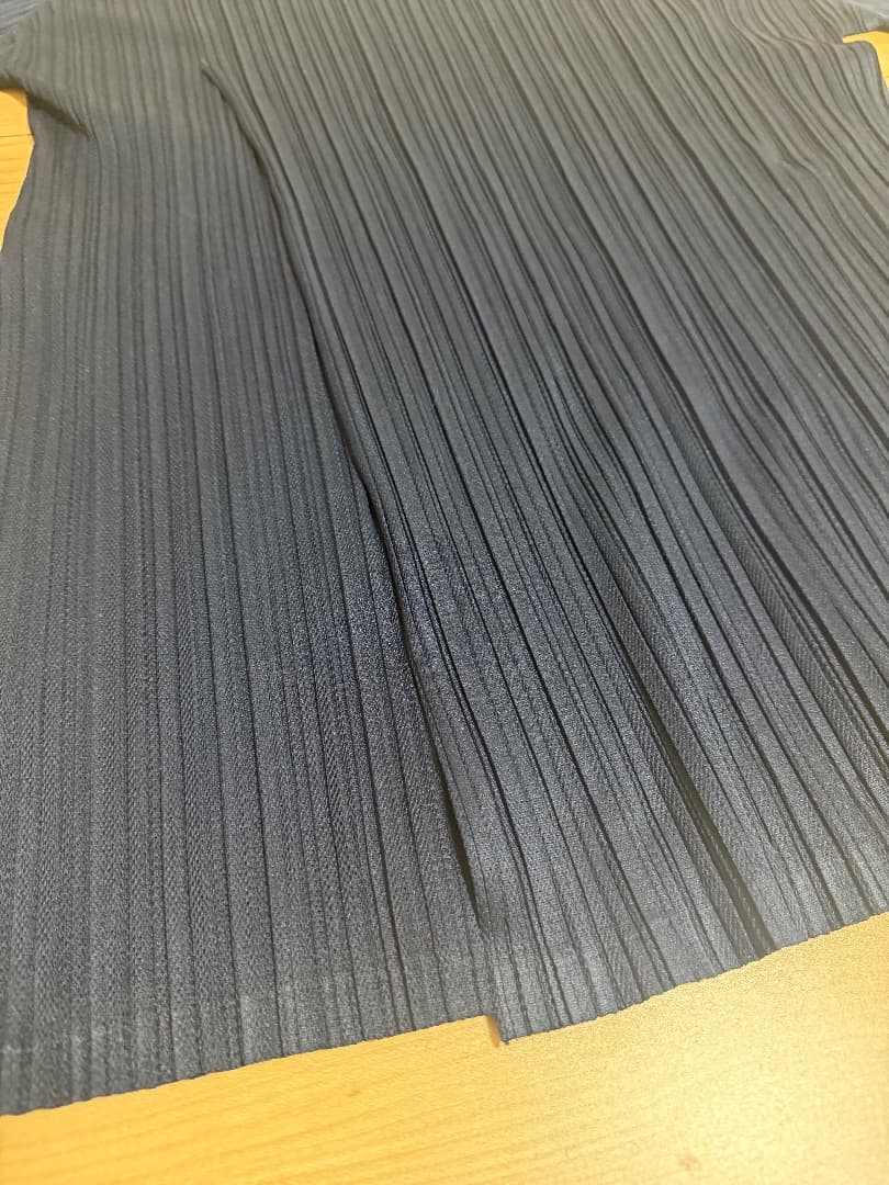 プリーツプリーズ　チュニック　ネイビー（紺）