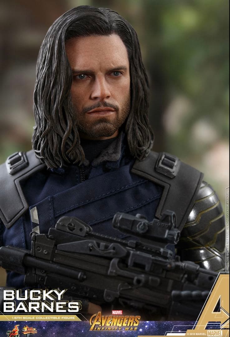 BUCKY BARNES アベンジャーズ ホットトイズ　バッキー