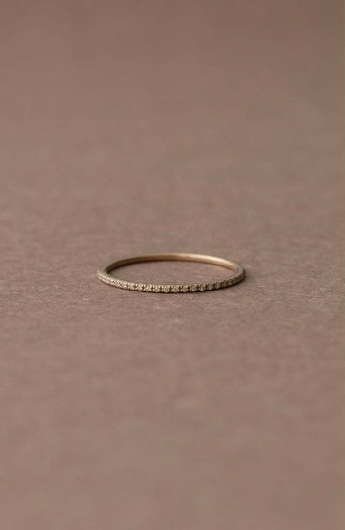 ete K18RBG ダイヤモンドリングスキニー