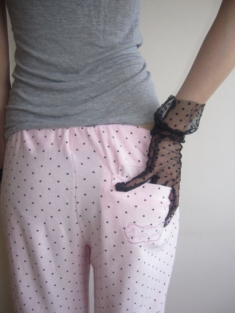n.k atelier ピンクドットパンツ