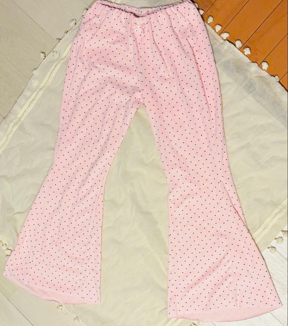 n.k atelier ピンクドットパンツ