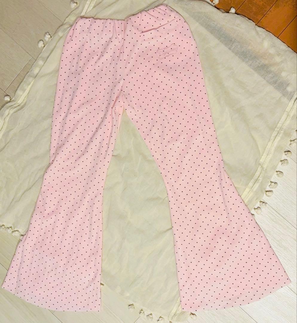 n.k atelier ピンクドットパンツ