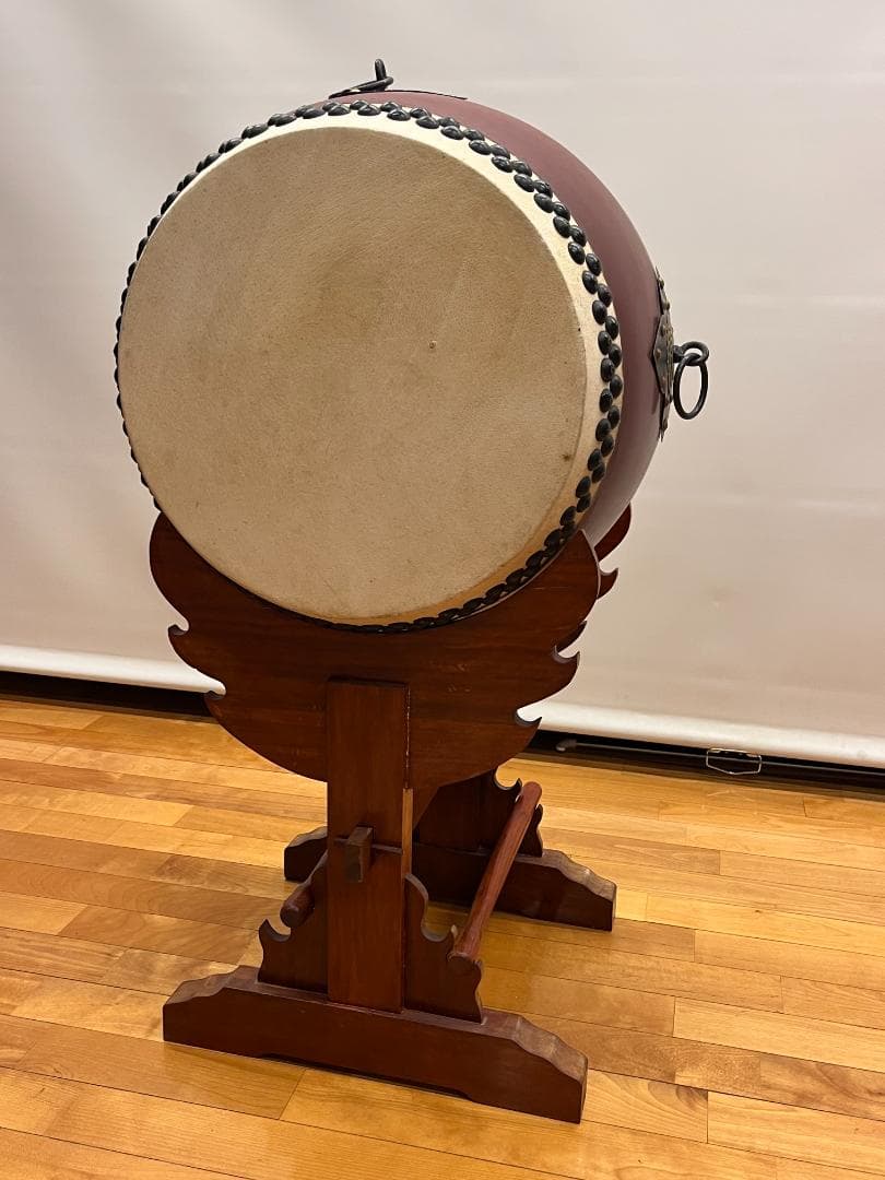 中型和太鼓 木製スタンド付き