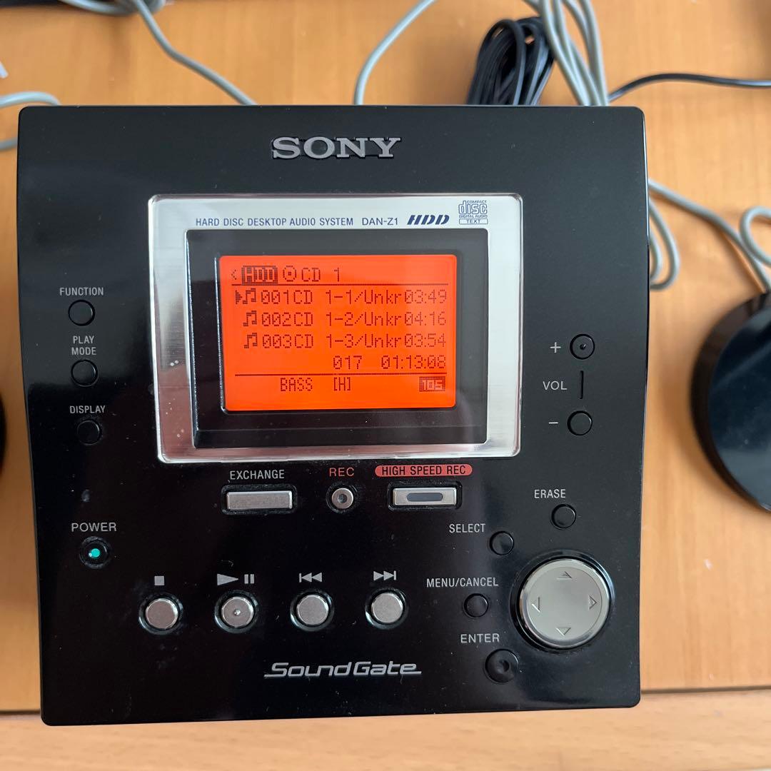 SONY SoundGate DAN-Z1 ミニコンポ