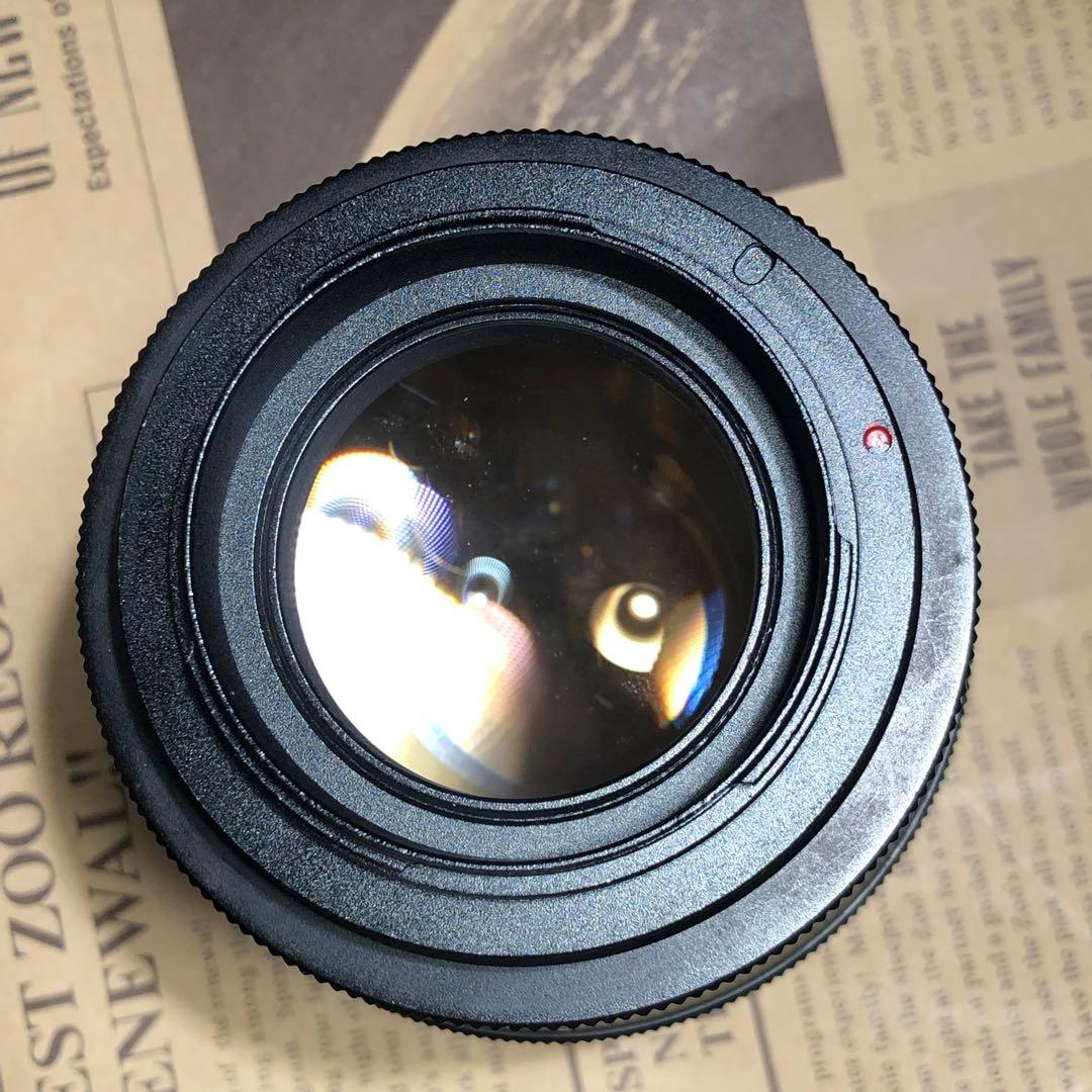 希少？開発未発表？VIVITAR？85mm f1.4 EFマウントアダプター