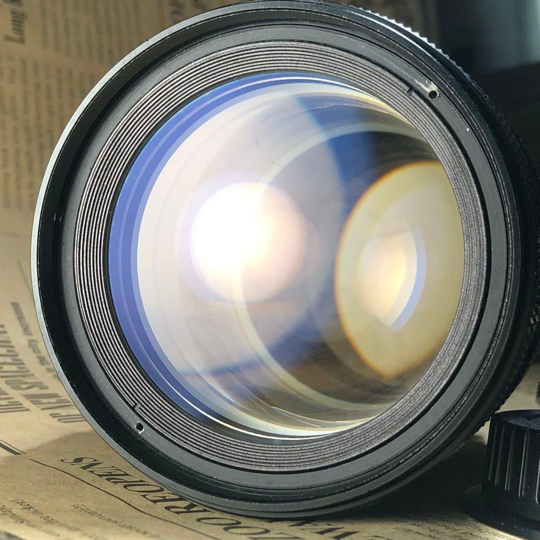 希少？開発未発表？VIVITAR？85mm f1.4 EFマウントアダプター