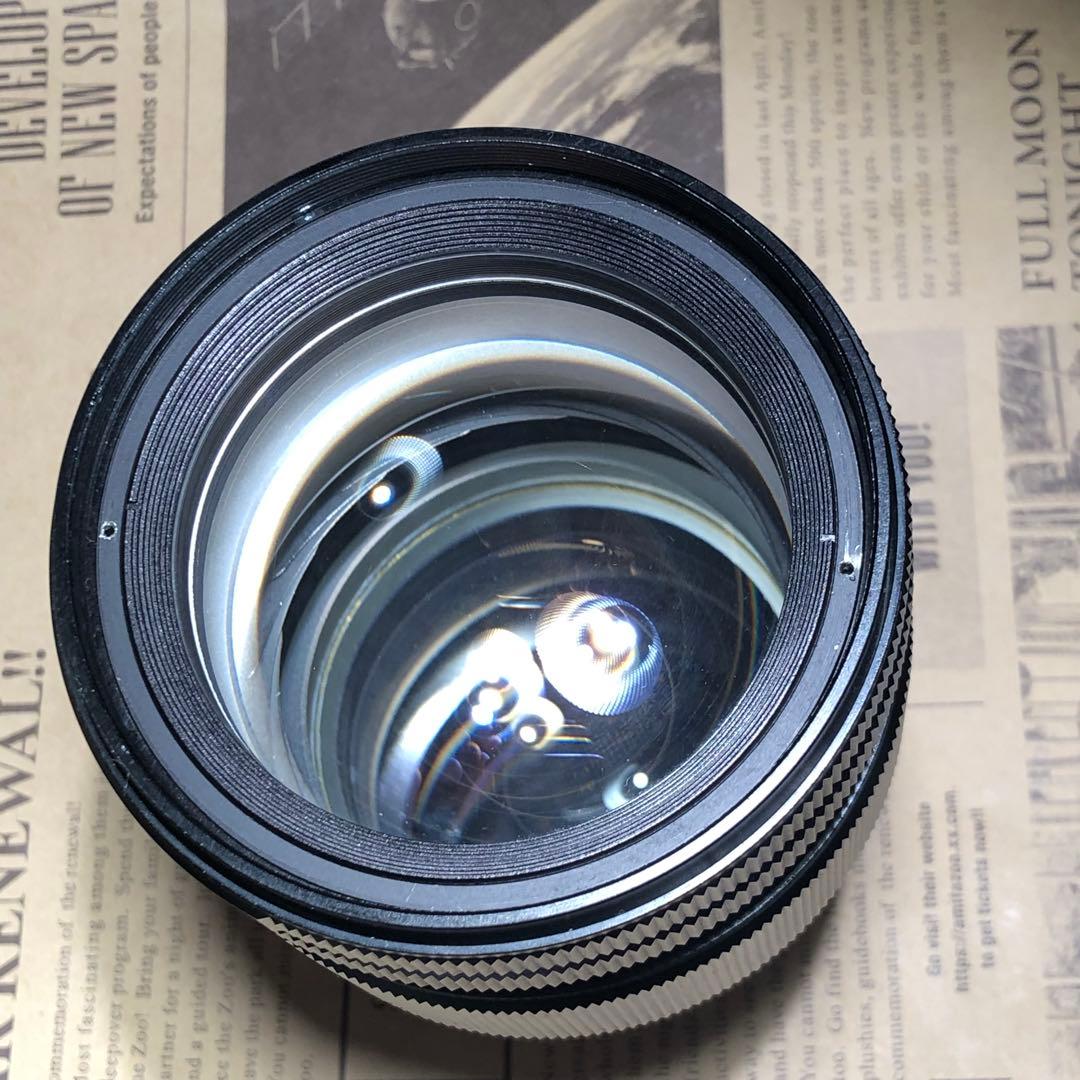 希少？開発未発表？VIVITAR？85mm f1.4 EFマウントアダプター