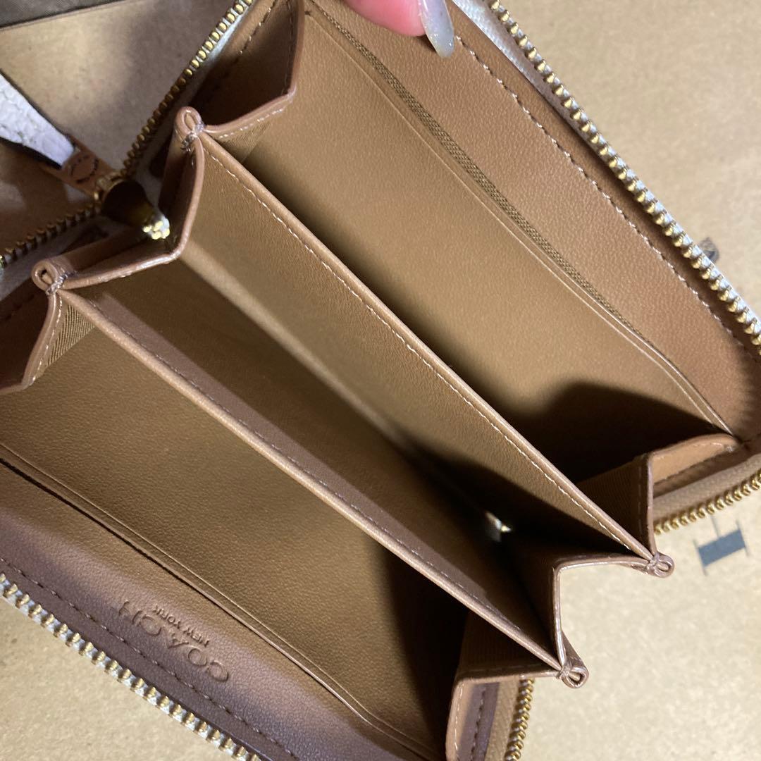 COACH 花柄　正規品　コーチ　ケース　カードケース　財布　ミニ財布