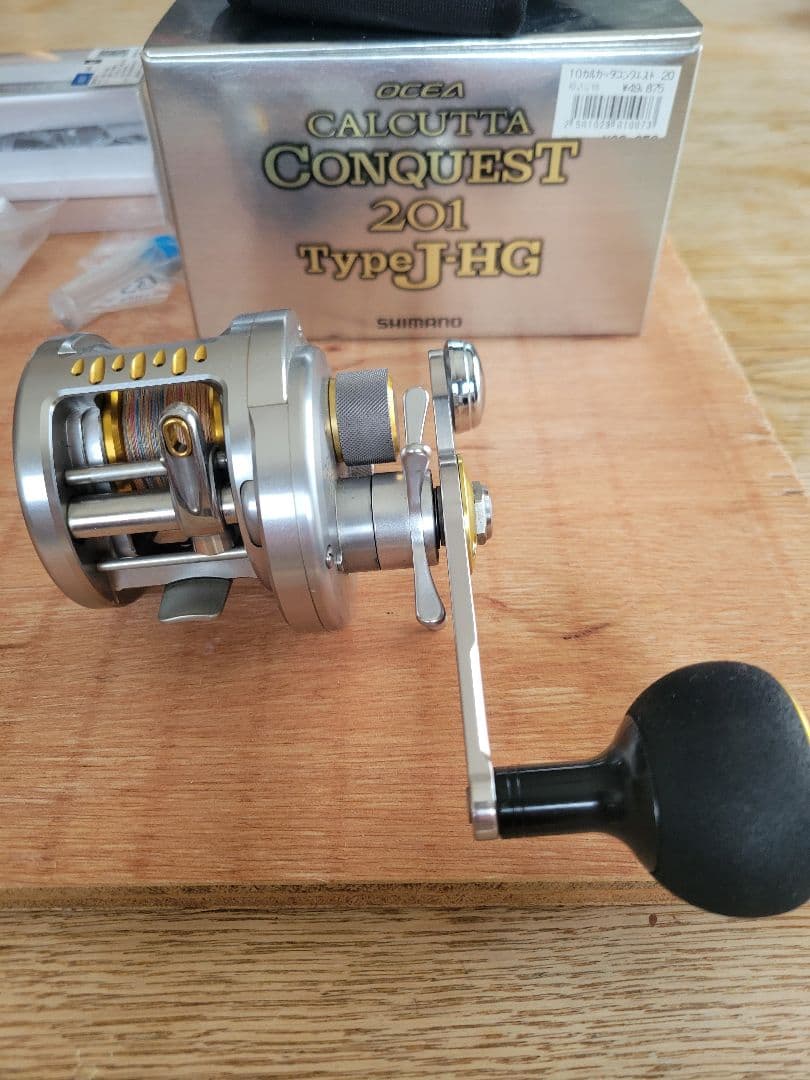 シマノ　カルカッタコンクエスト201 Type J-HG