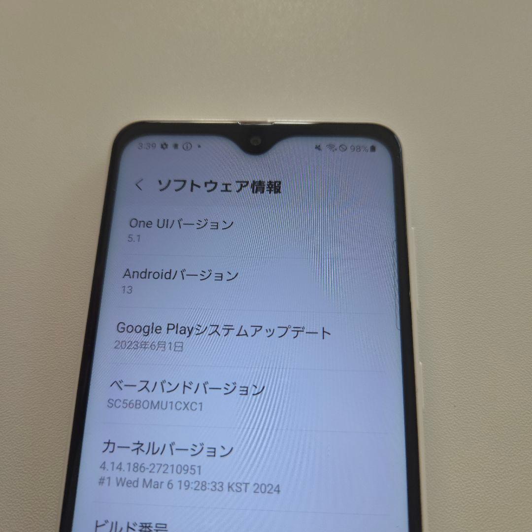 Galaxy A22 アンドロイド13 シムフリー ギャラク６１０