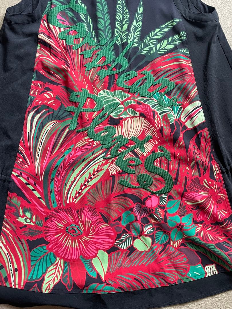 トクコプルミエヴォルCaribbean Plants Aラインチュニック