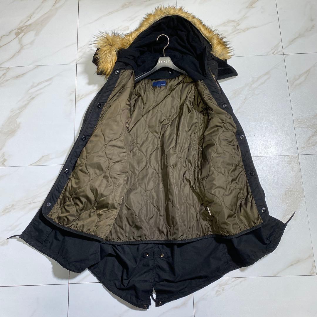 希少♡AVIREX ファー モッズコート 中綿ライナー フィッシュテール y2k