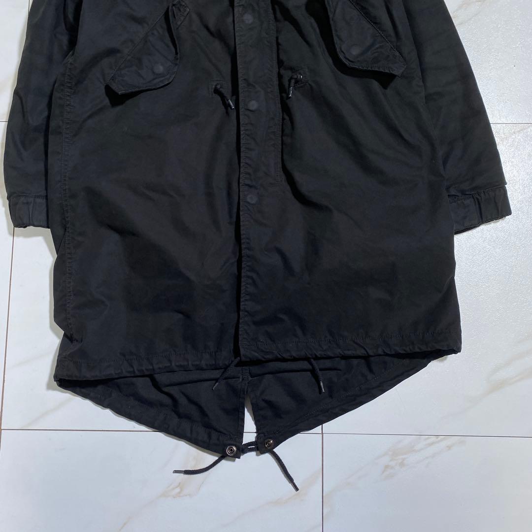 希少♡AVIREX ファー モッズコート 中綿ライナー フィッシュテール y2k