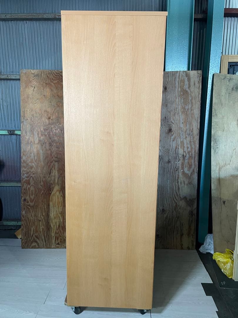 ワードローブ ハンガーラック クローゼット おしゃれ 木製 幅90cm