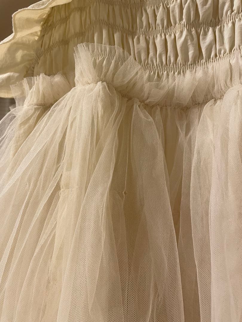 B*e様 PERNA チュールギャザーキャミソール