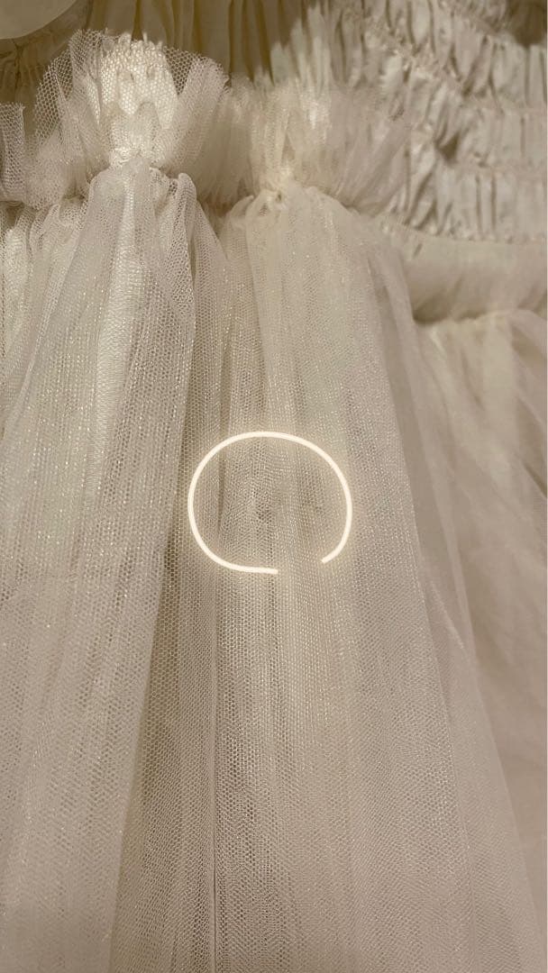 B*e様 PERNA チュールギャザーキャミソール