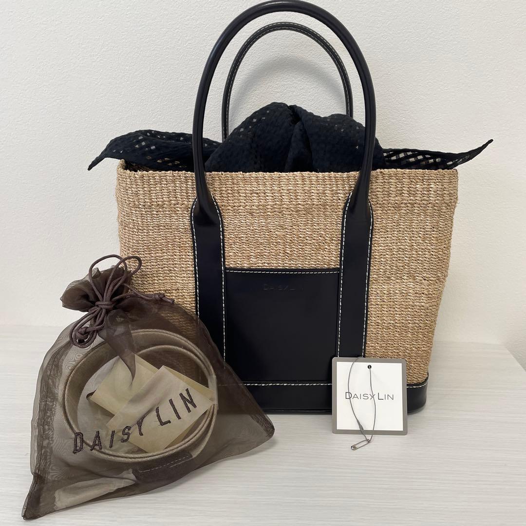 DAISY LIN ストロー かごバッグ