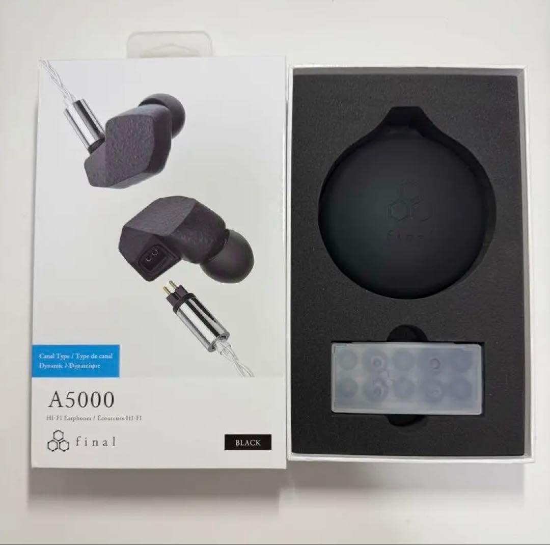 final A5000 有線イヤフォン ブラック