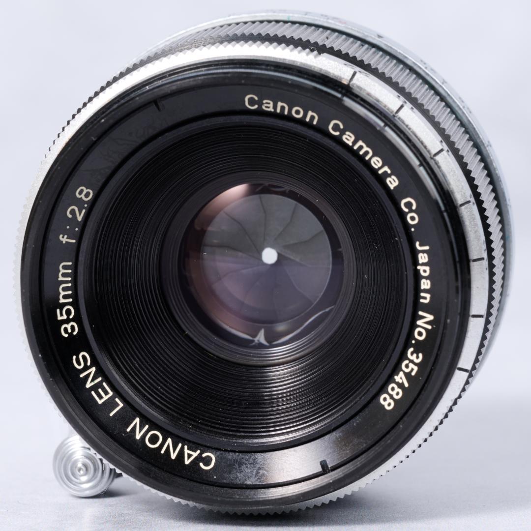 CANON LENS 35mm F2.8 L39 箱付