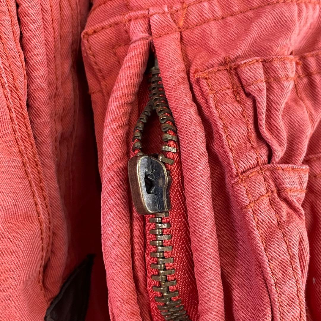 アバクロ used加工 MT.ワシントンジャケット ファーフーデッド 裏地ボア