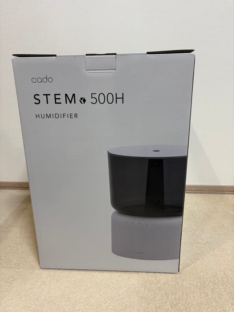 【新品未使用】cado 加湿器 STEM 500H（HM-C500H）ホワイト