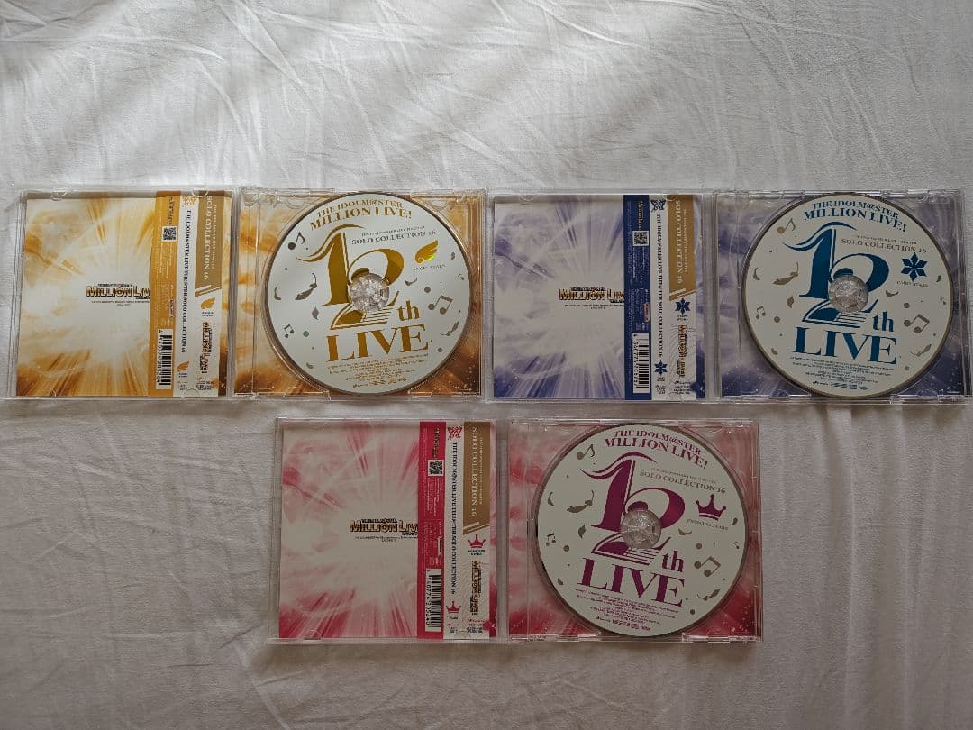 アイドルマスター　ミリオンライブ　12thライブ　会場限定CDセット