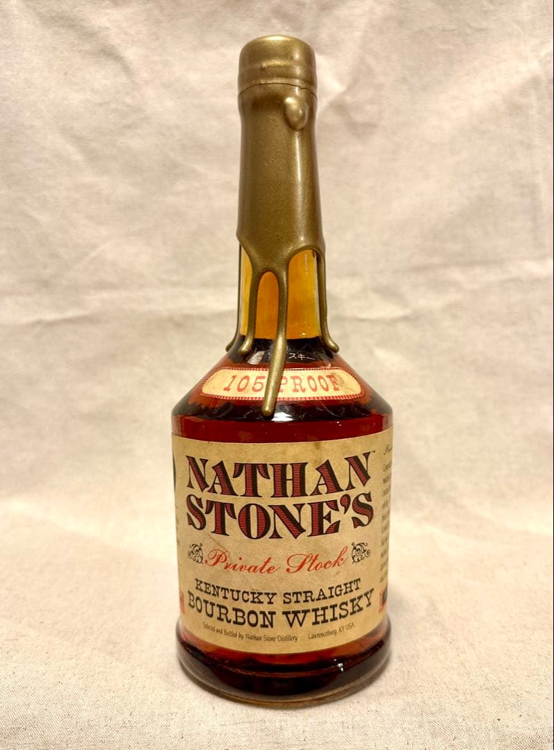 ★終売品未開栓NATHAN STONE'S バーボンウイスキー 古酒90年代