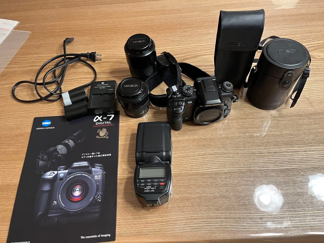 Konica Minolta α-7 Digital カメラセット