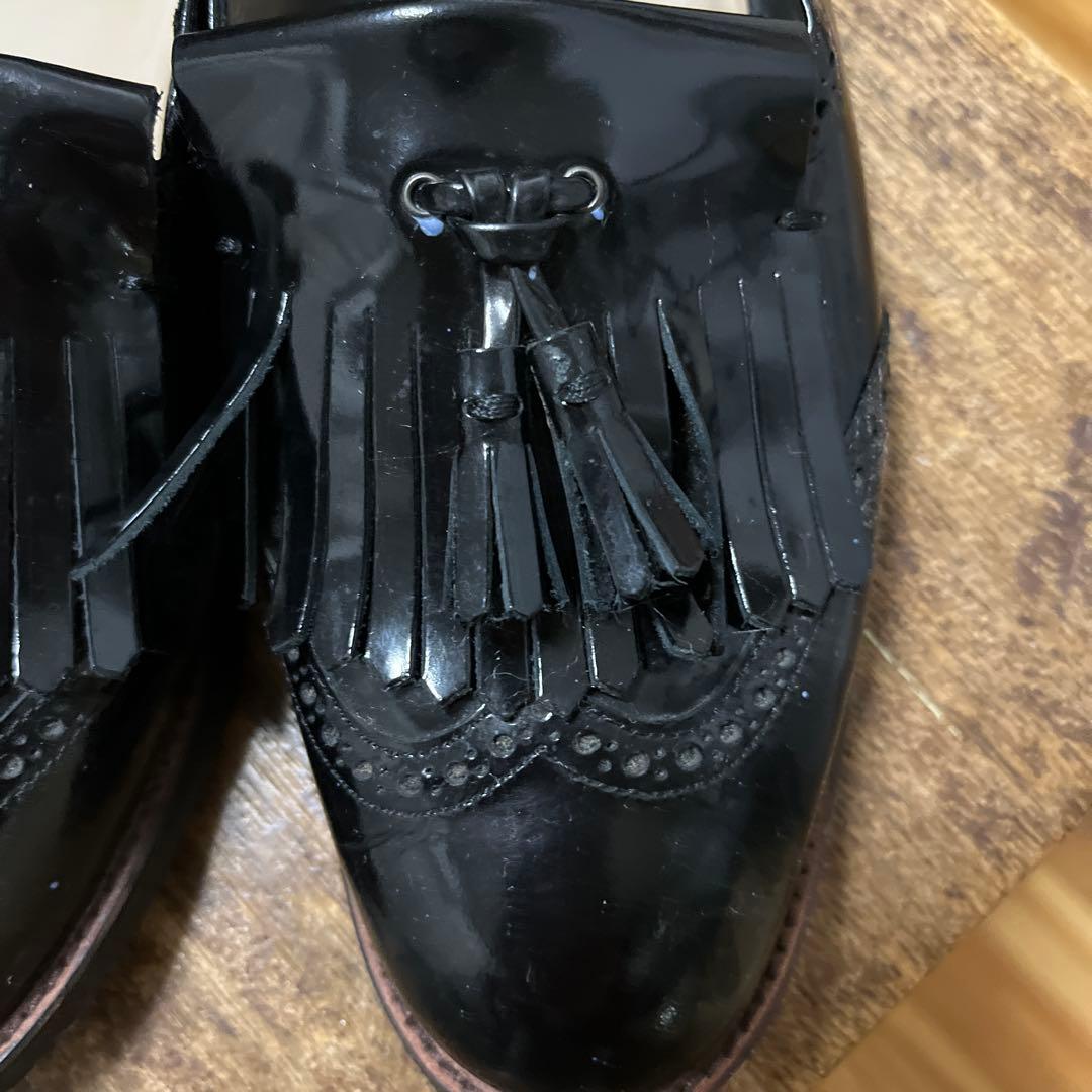 MARGARET HOWELL フリンジローファー ブラック