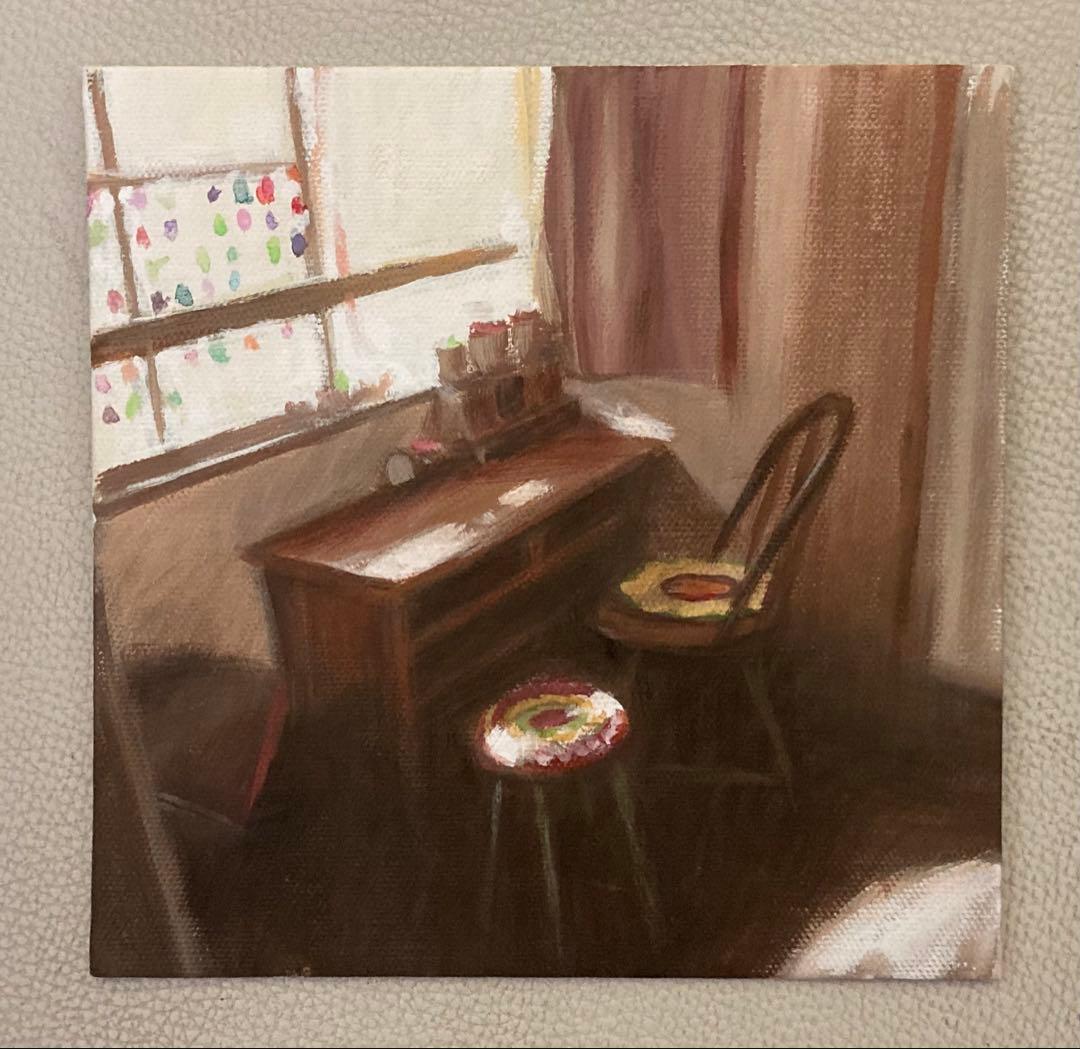 アクリル画　「追憶」