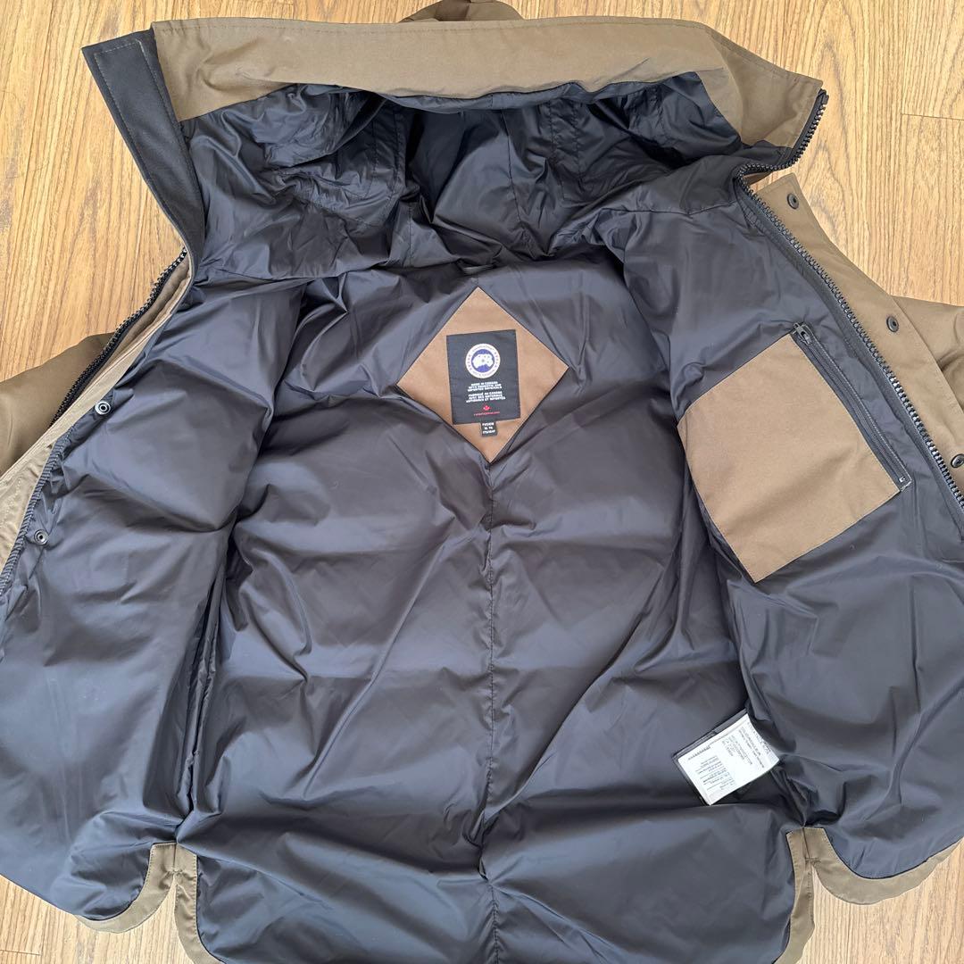 【美品】カナダグース マクミランパーカー カーキXL