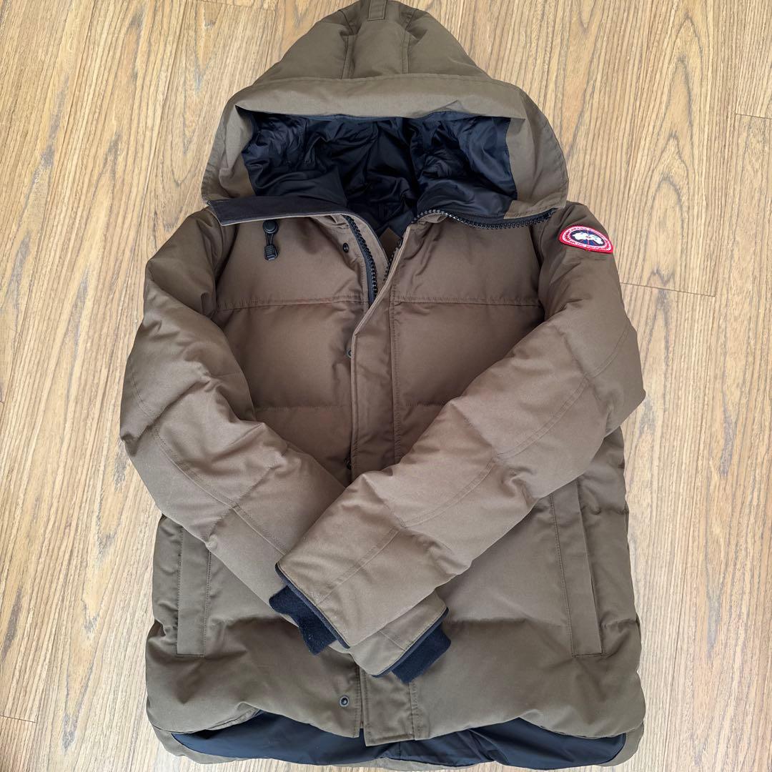 【美品】カナダグース マクミランパーカー カーキXL