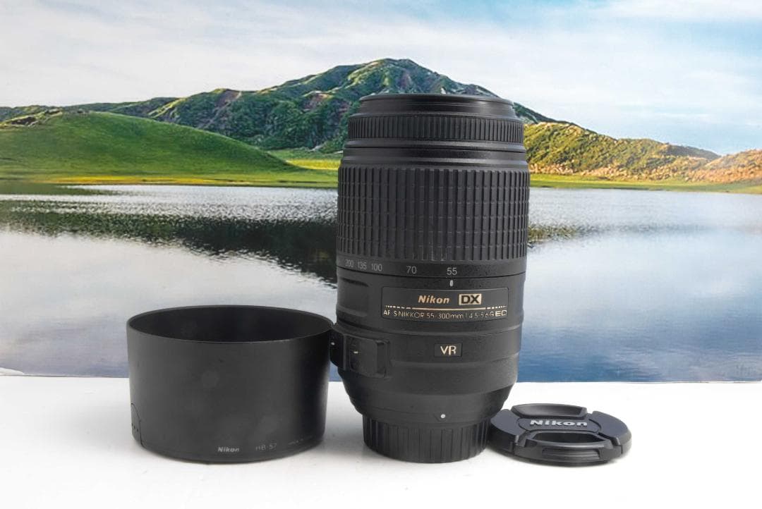 新品級♪Nikon AF-S 55-300mm F4.5-5.6G VR