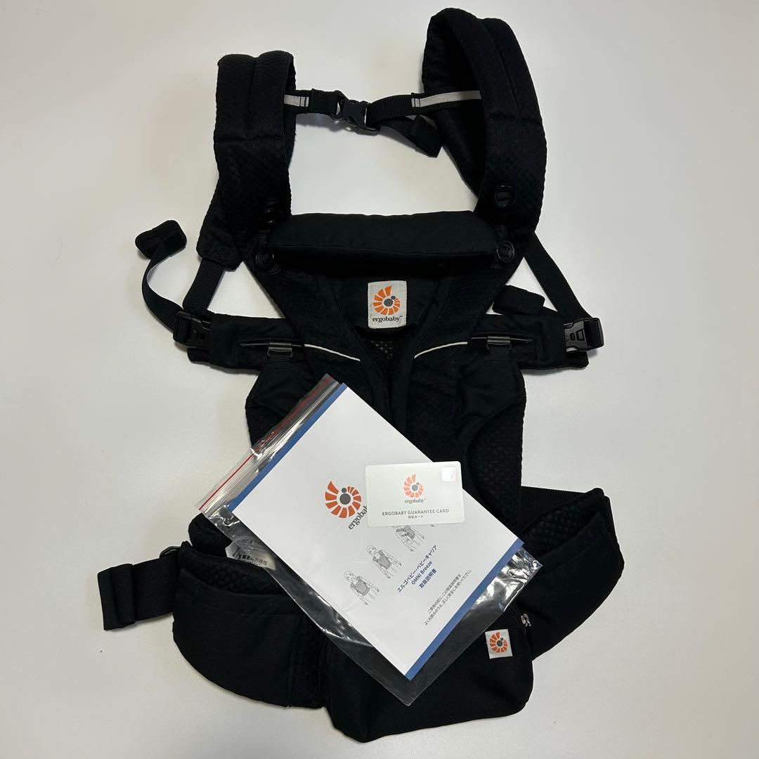 【momoさま専用】エルゴベビー 抱っこ紐 オムニブリーズ メッシュ