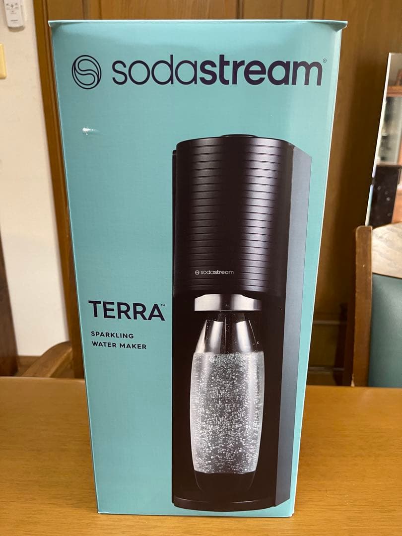 sodastream TERRA ブラック 炭酸水メーカー