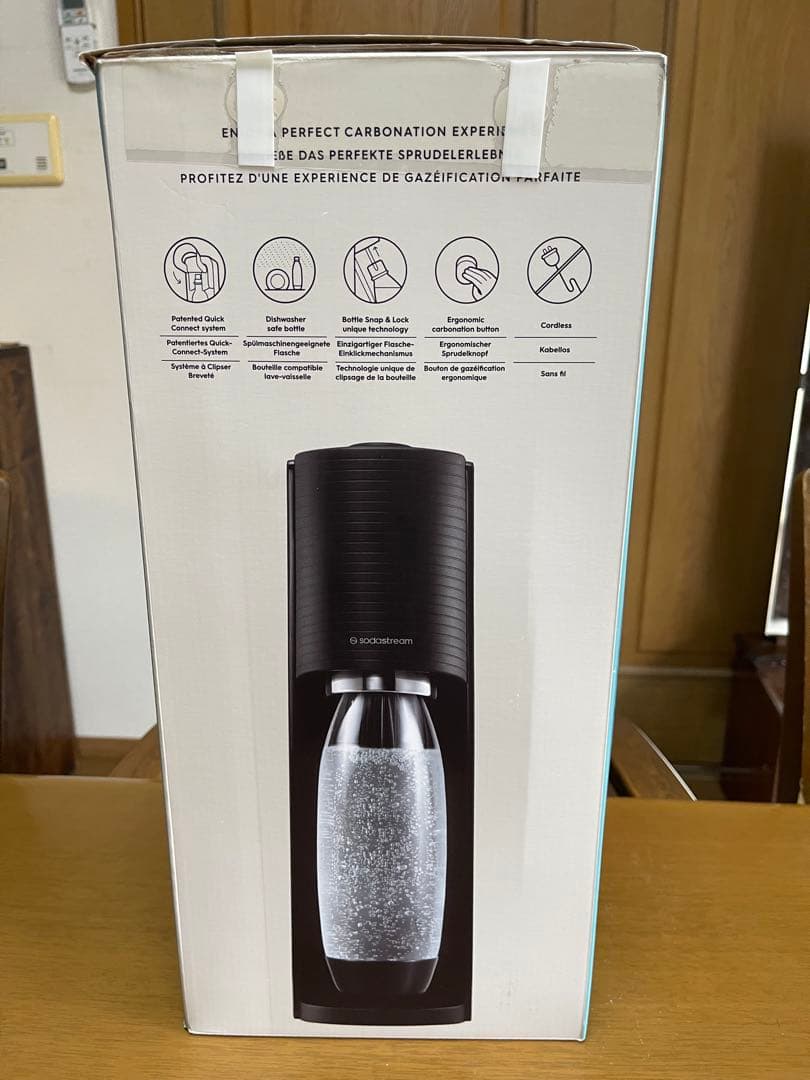 sodastream TERRA ブラック 炭酸水メーカー