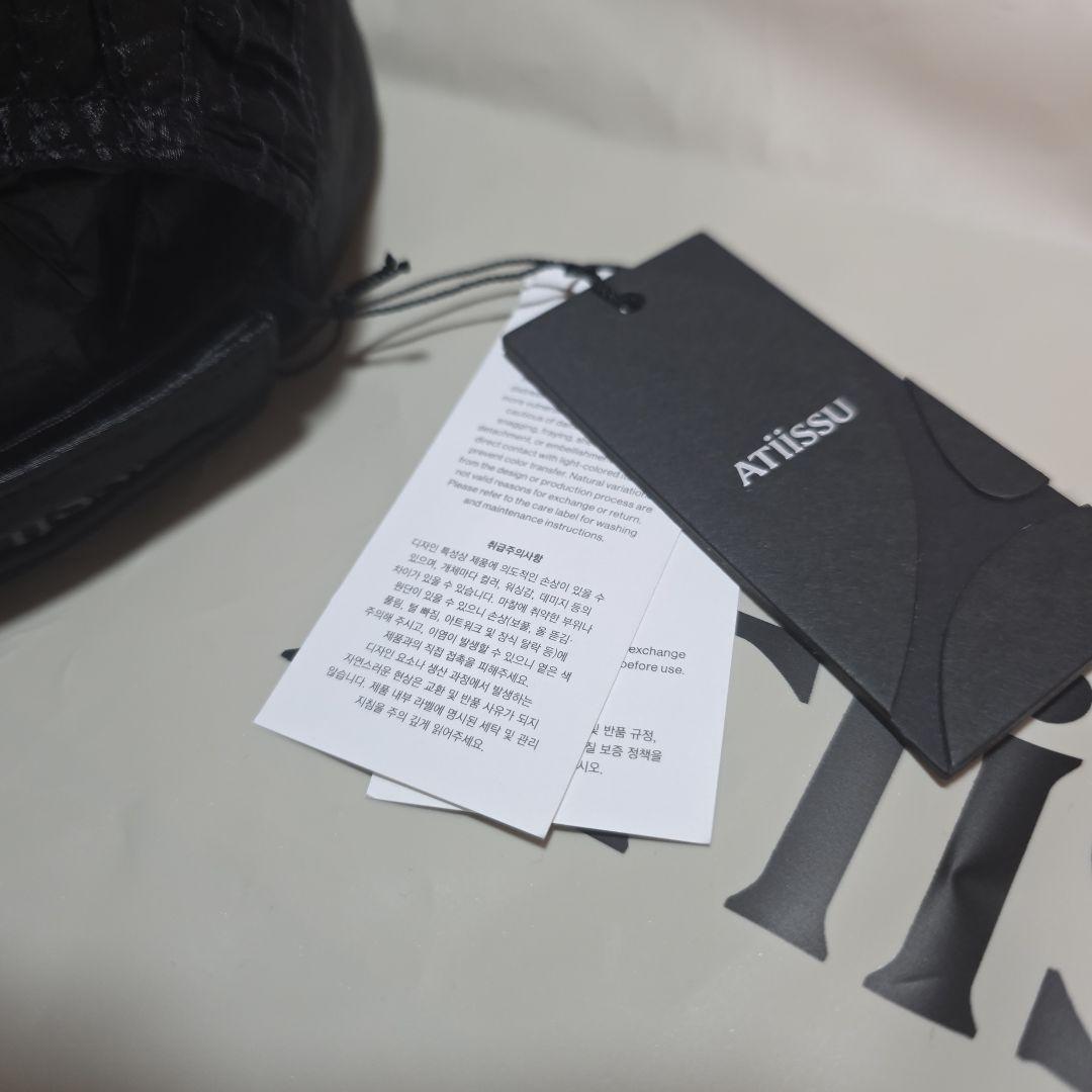 Atiissu アティス　キャップ　LINEAIRE 新品 25SS