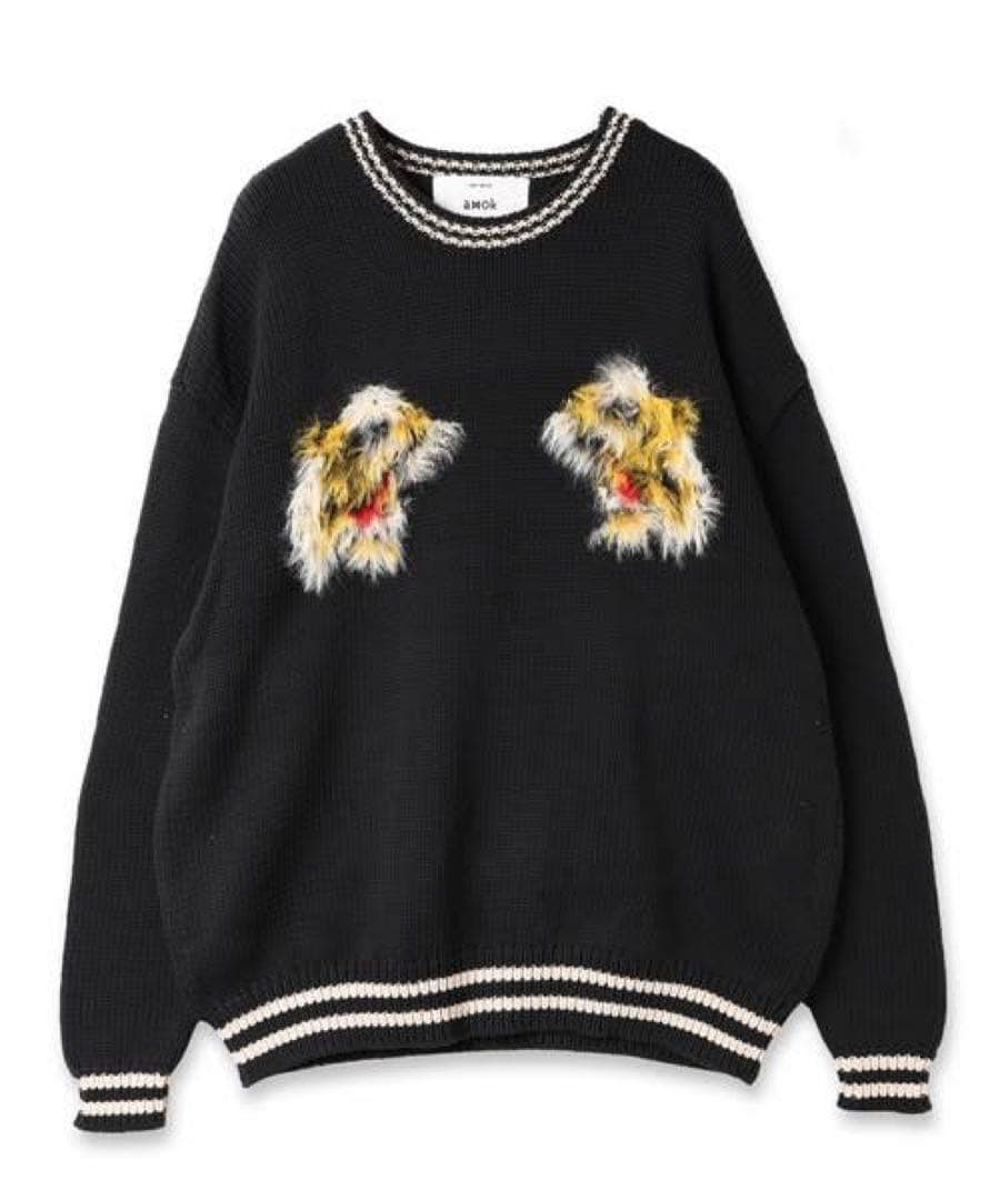 【貴重】amok Tiger knit アモク タイガーニット