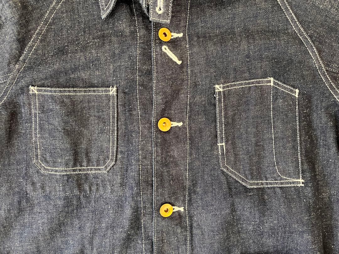 FOB FACTORY デニムカバーオール F2410 サイズ2(M) 美品