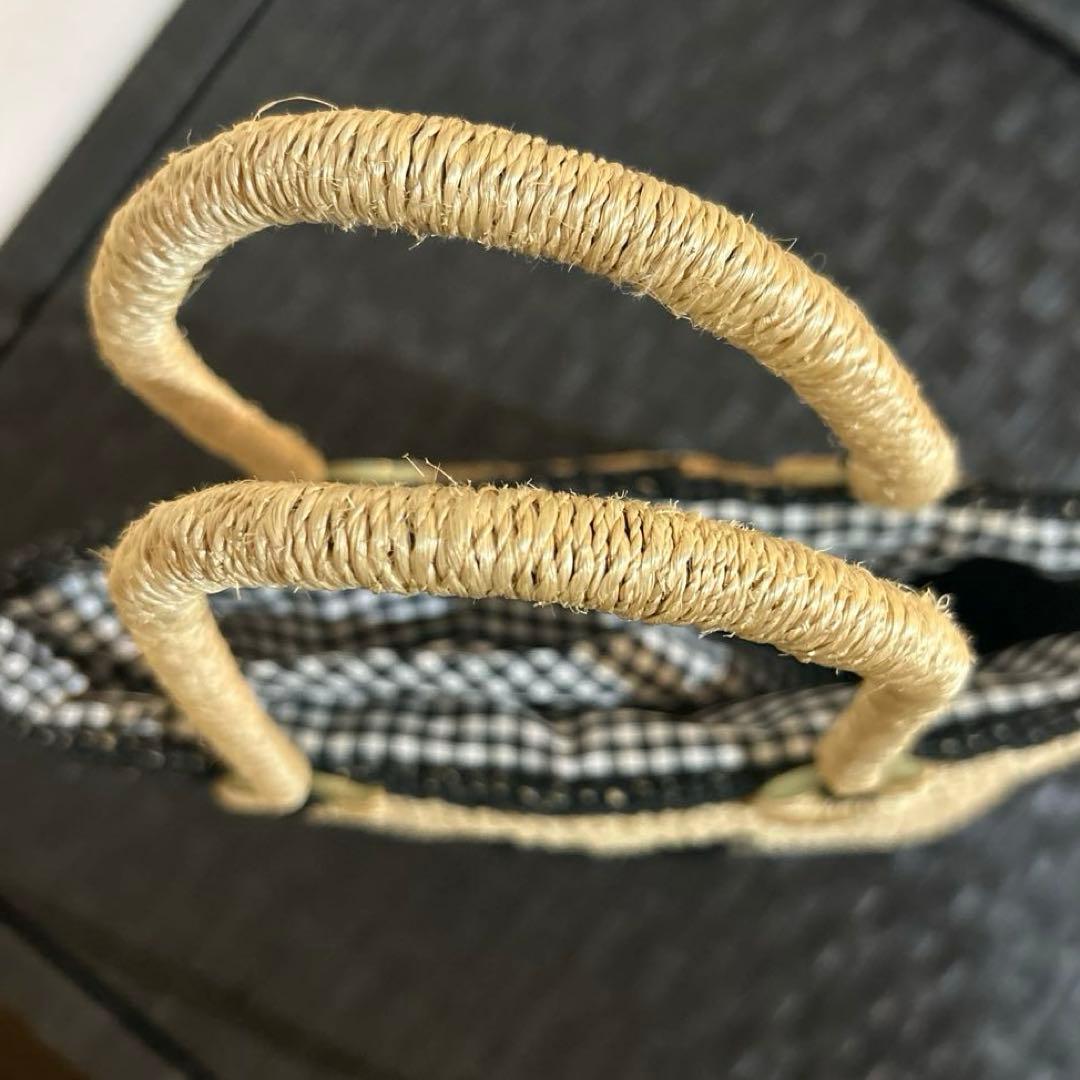 極美品✨ビームスボーイ ミッキーマウス かご トートバッグ ギンガムチェック