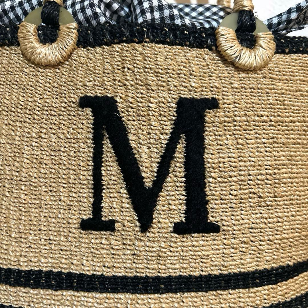 極美品✨ビームスボーイ ミッキーマウス かご トートバッグ ギンガムチェック