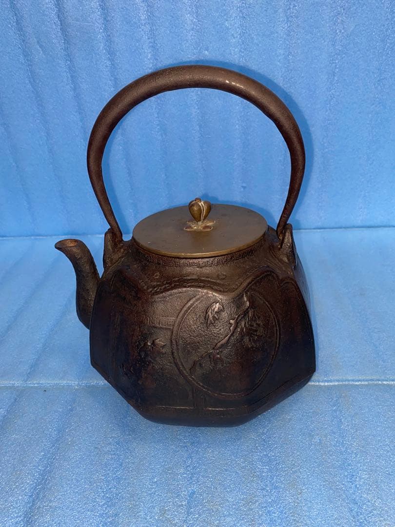 山口浩ニ ☆龍文堂八角鉄瓶